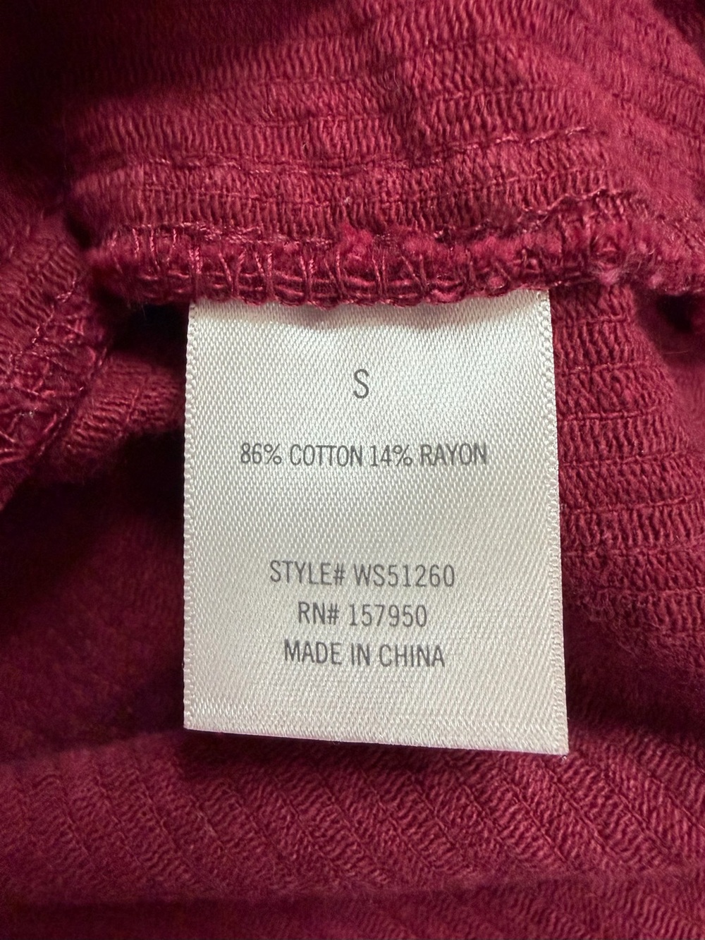 🍁Mi Ami by Franchesca’s Women’s Corduroy Overall Dress Jumper in Burgundy - Picture 6 of 8